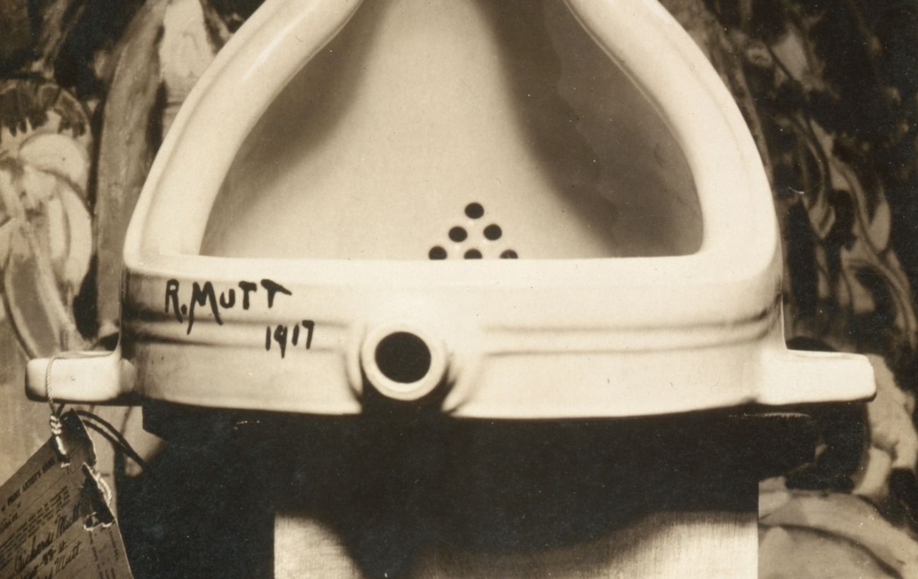 Marcel Duchamp, Fountain, 1917.