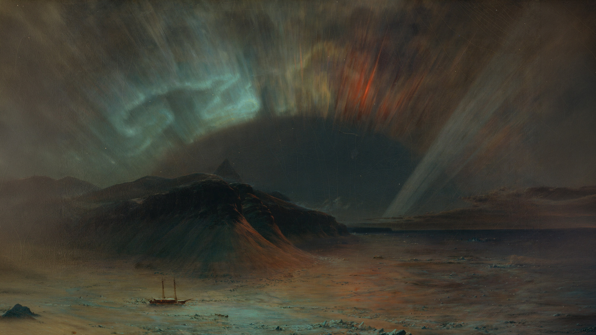 0secki - Frederic Edwin Church - Aurora Borealis